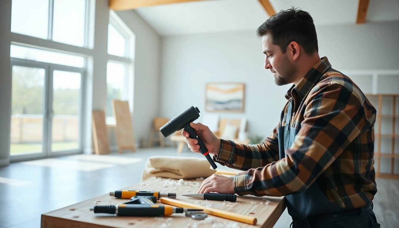 Lenders refusing spray foam insulation solutions are examined by a contractor in natural light.