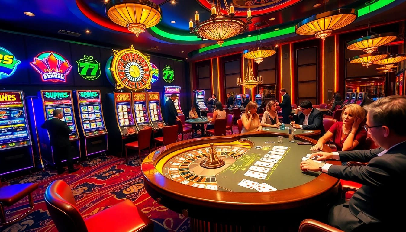 Experience the vibrant casino scene featuring 79king 4com's thrilling games and luxury.