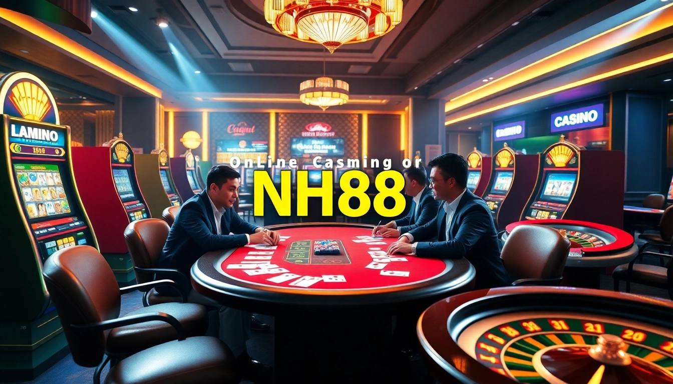 Experience the excitement of NH88 with vibrant casino games and professional poker action.