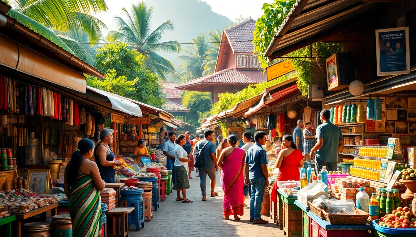 Vibrant marketplace showcasing Lanka Add opportunities with local ads and services in Sri Lanka.
