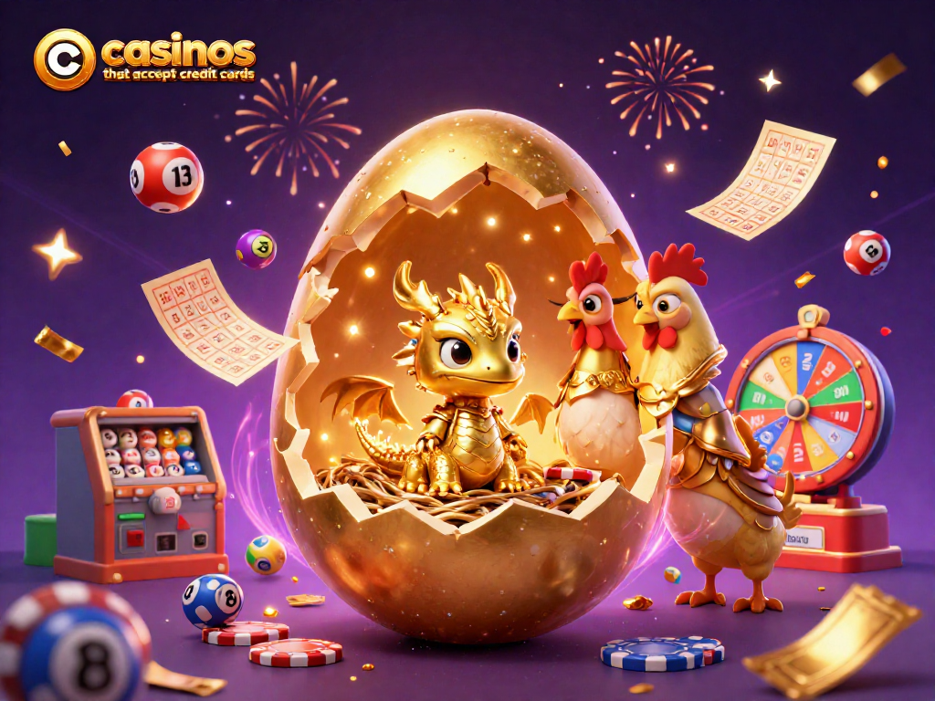 Engage with the thrill of casinos that accept credit cards featuring vibrant gaming elements.