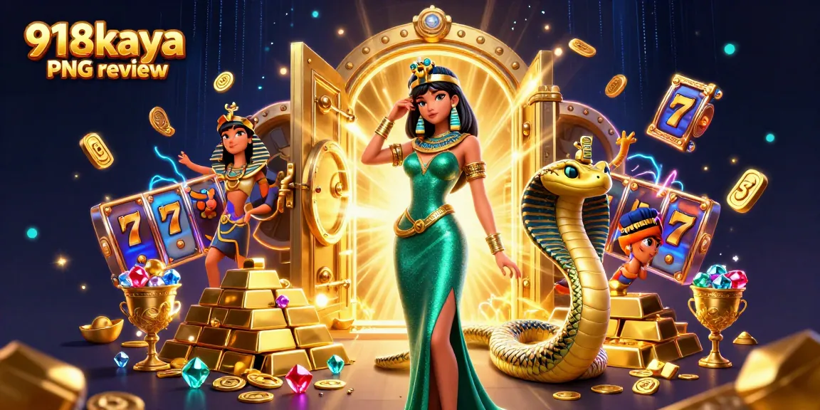 Experience excitement with our 918kaya PNG review showcasing thrilling slot games, a dynamic virtual casino environment.