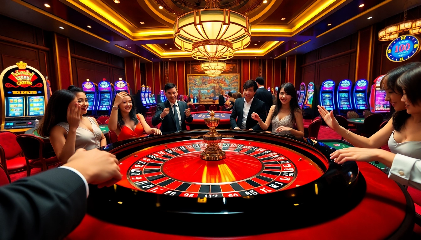 Experience the excitement of online gaming at https://king88b.us.com/ with a lively casino atmosphere.