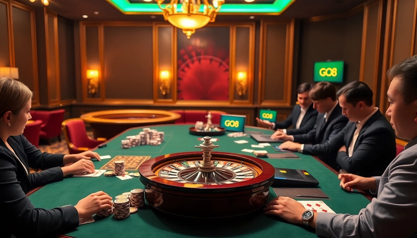 Experience excitement and luxury at trang chủ go8 with vibrant casino gaming action.