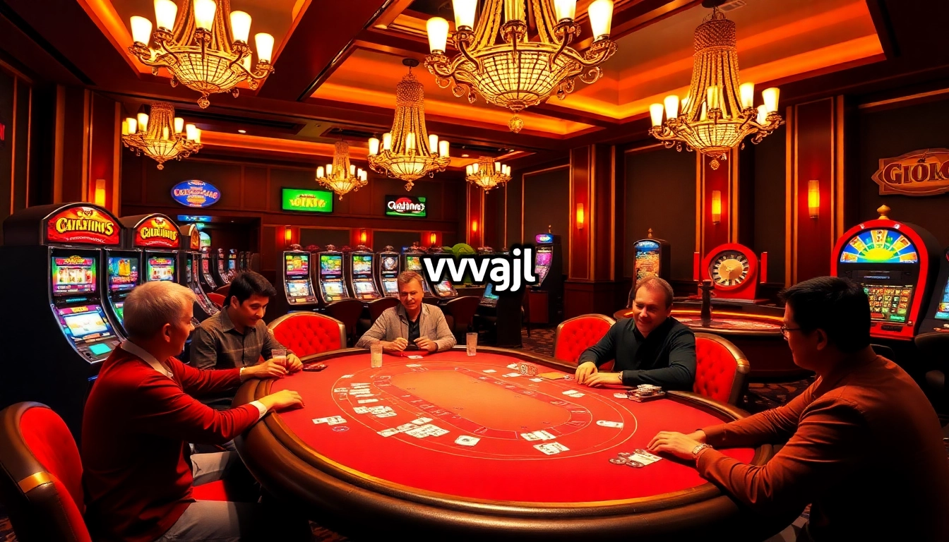 Experience the thrill of home vvjl with vibrant casino games and engaging players.