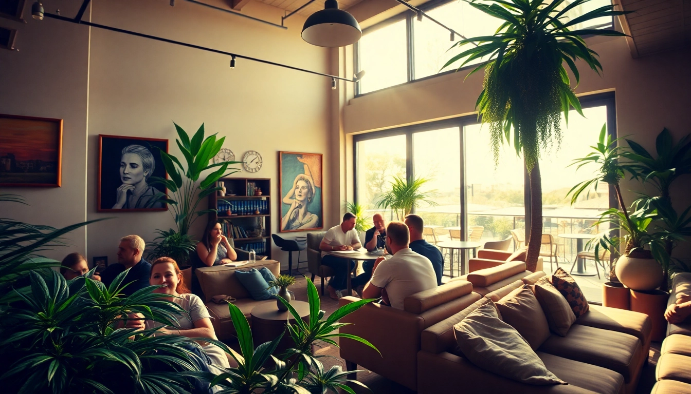 Genießen Sie die Atmosphäre der Cannabis Clubs Lloret De Mar mit entspannter Einrichtung und sozialen Interaktionen.