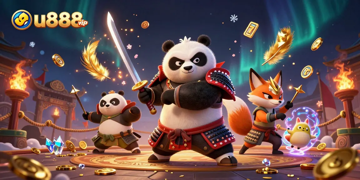 Experience thrilling gameplay at u888 vip with dynamic characters and vibrant casino elements.